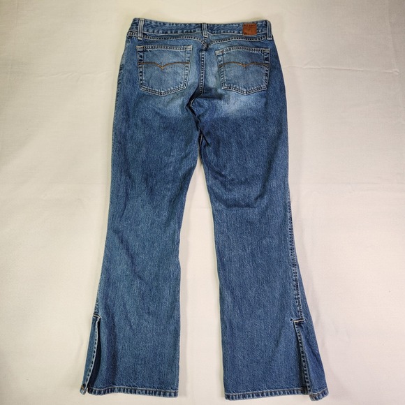 BKE Denim Bootcut Jeans Medium Wash Side Slit 100% Cotton Size 30x31.5 Made USA - Picture 5 of 11